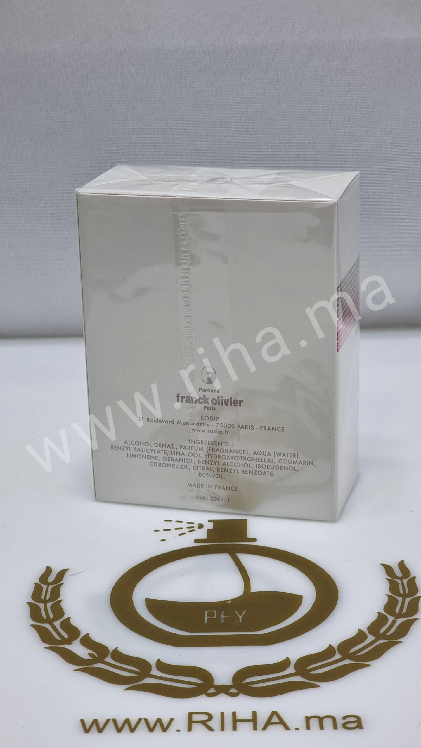 Franck Olivier Franck Olivier PURE femme eau de parfum 100Ml Franck Olivier - parfum Maroc