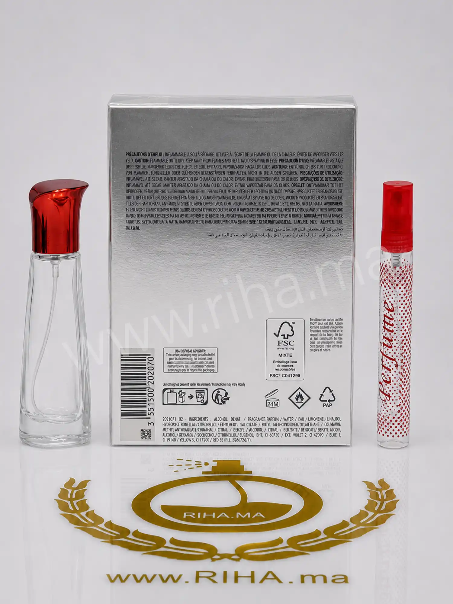 back chrome azzaro decantage Decantage Chrome Azzaro Eau de Toilette pour homme prix Maroc