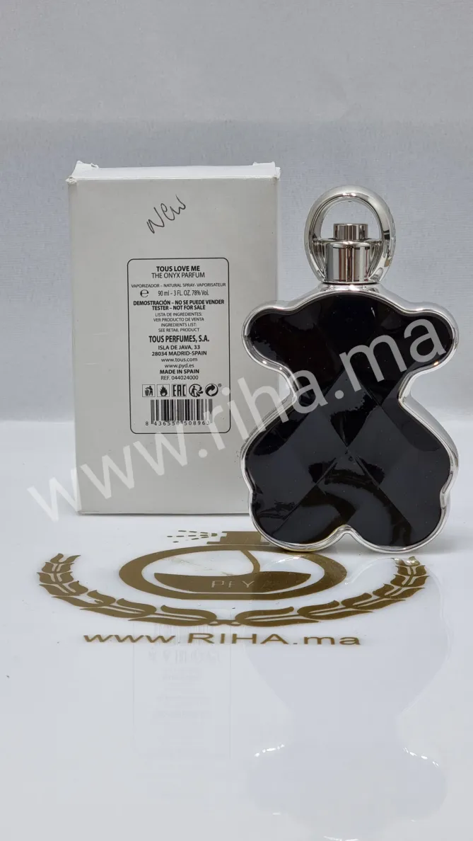 LoveMe The Onyx Parfum Tous Eau de parfum Testeur 90ml Tous - parfum Maroc