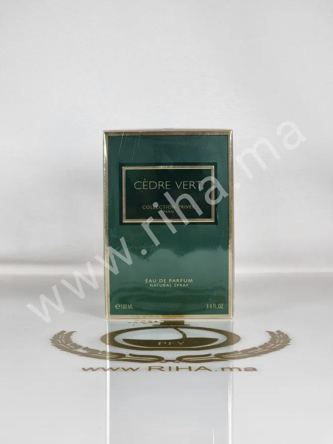 Cèdre Vert Collection privée eau de parfum 100ml geparlys - parfum Maroc