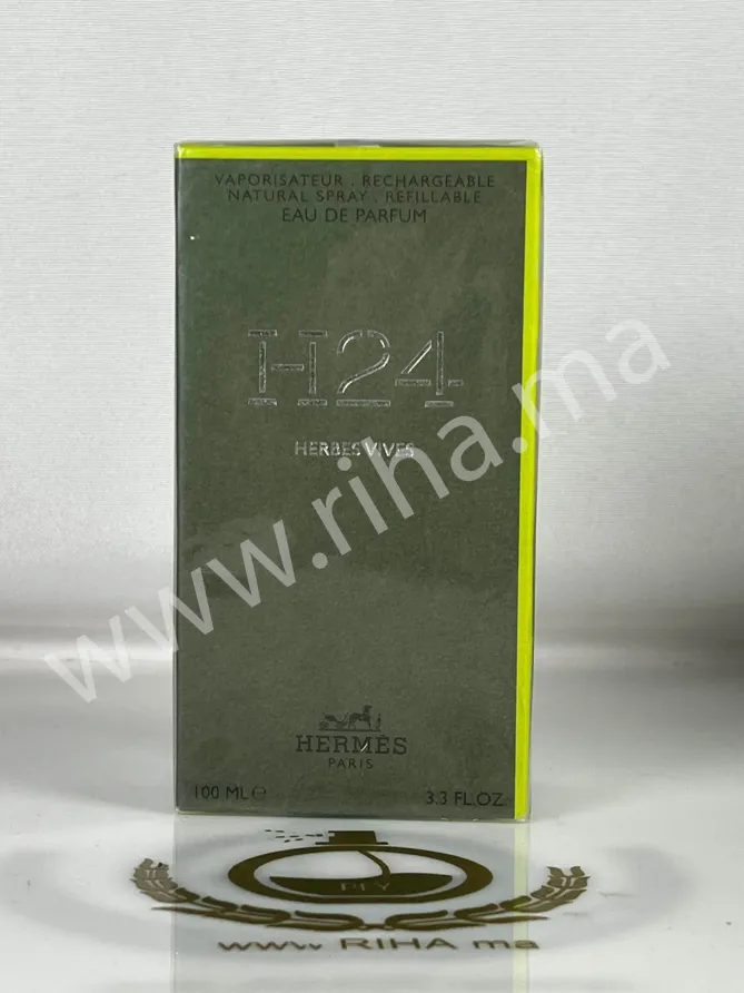 24 Hermès H24 Herbes Vives Hermès Eau de parfum pour homme 100ml Hermes - parfum Maroc