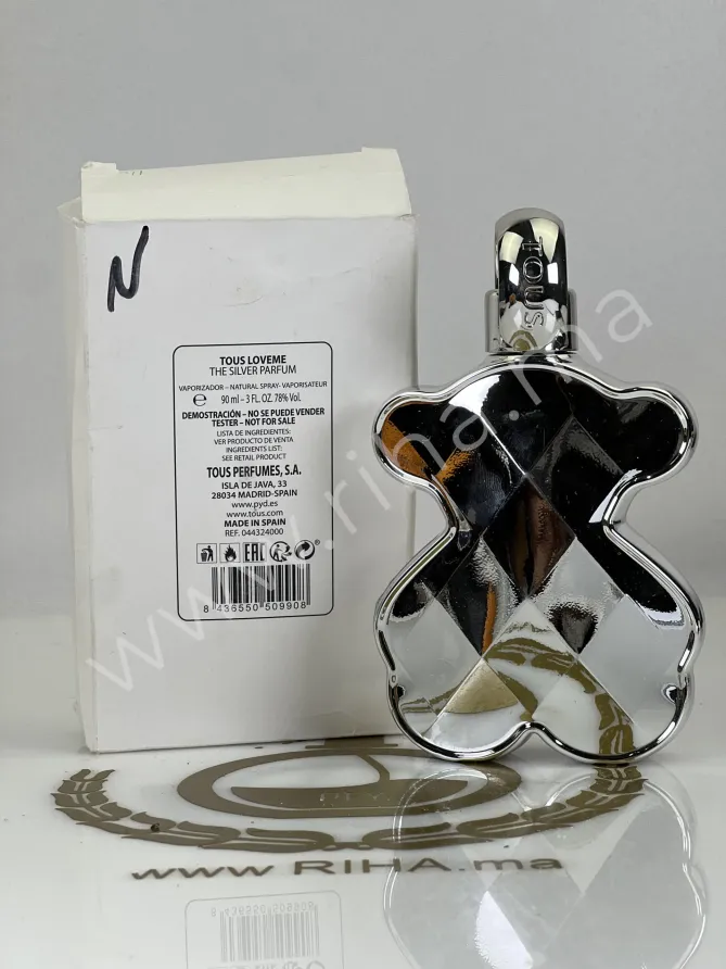 Tester Tous loveme The Silver pour femme prix maroc Tester Tous loveme The Silver pour femme prix maroc