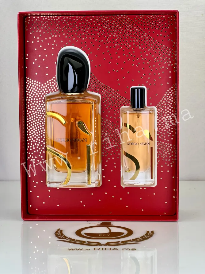 Coffret Giorgio Armani Sì Intense PRIX MAROC (2) Coffret Giorgio Armani Sì Intense PRIX MAROC