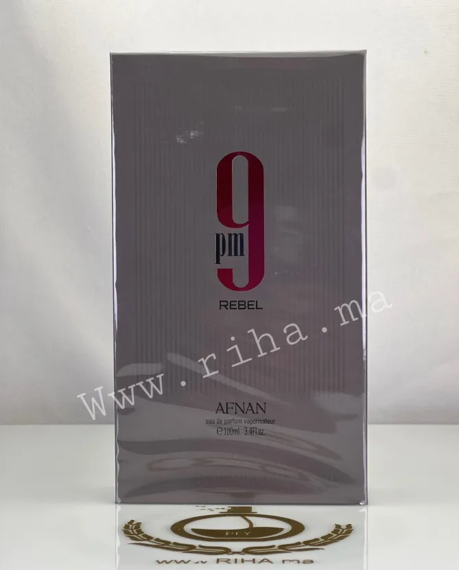 9PM Rebel Afnan Eau de Parfum 100ml prix maroc 9PM Rebel Afnan Eau de Parfum 100ml prix maroc