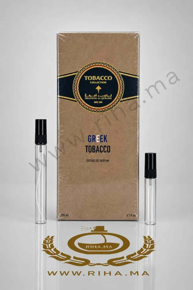 Decantage Greek Tobacco Ibraheem AlQurashi Eau de Parfum prix maroc
