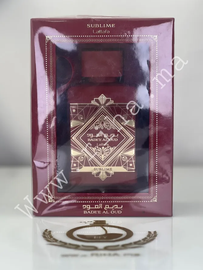 Bade'e Al Oud Sublime Lattafa Parfumes Eau De Parfum 100ml prix maroc Bade'e Al Oud Sublime Lattafa Parfumes Eau De Parfum 100ml prix maroc