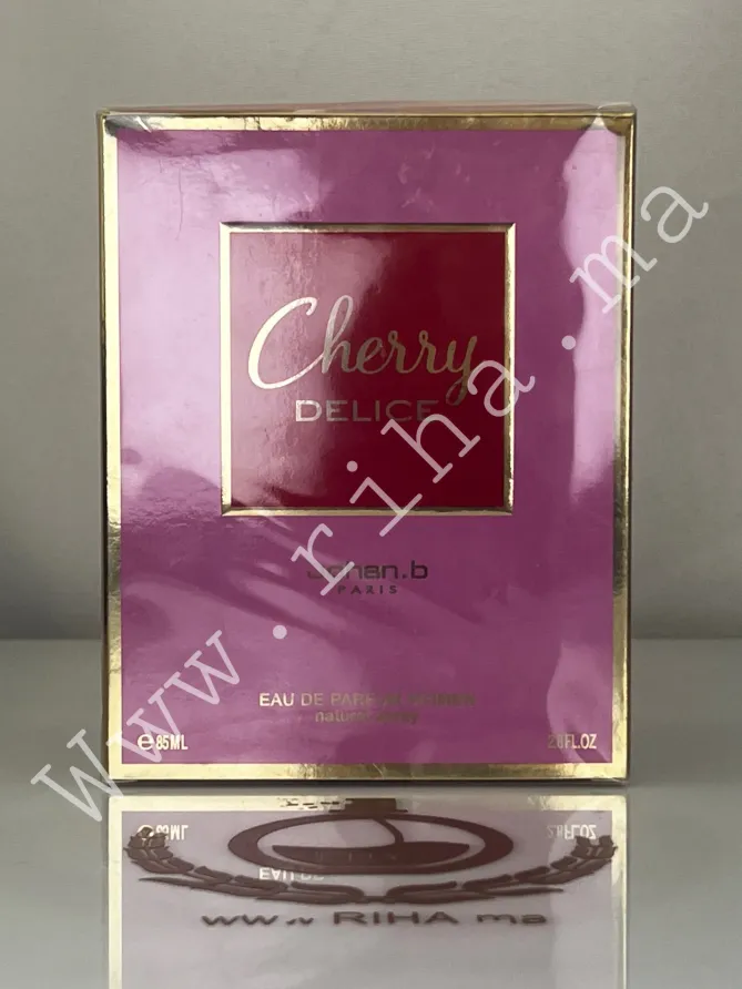 Cherry Delice Johan B Eau De Parfum pour femme 85ml prix maroc Cherry Delice Johan B Eau De Parfum pour femme 85ml prix maroc
