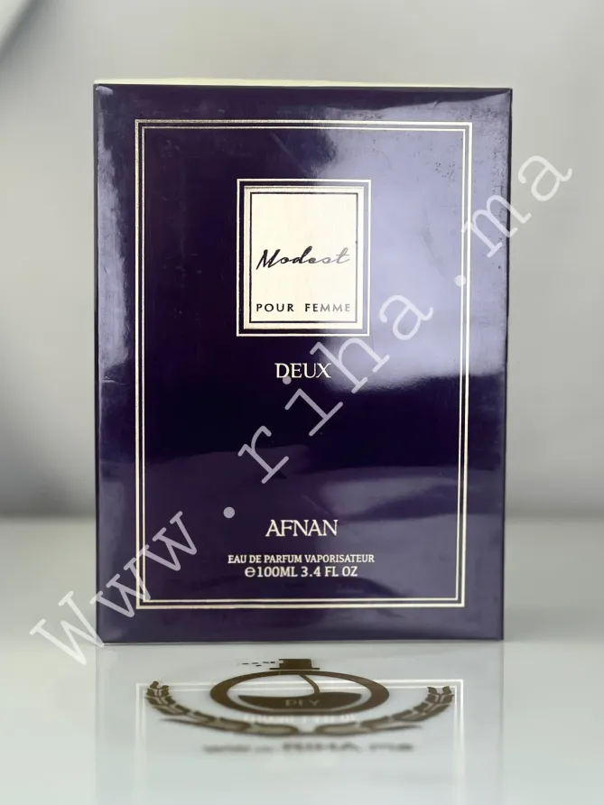 Modest Deux Afnan Eau De Parfum pour femme 100ml prix maroc