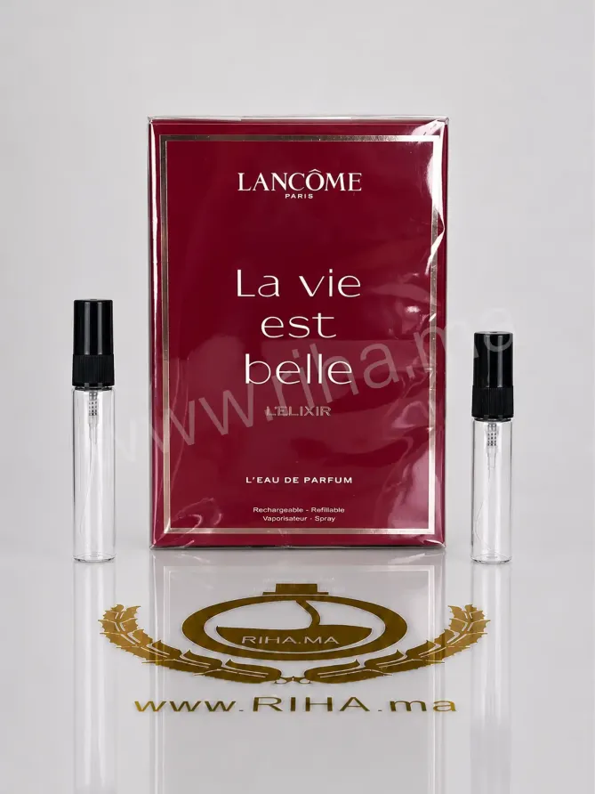 la vie est belle Decantage La Vie est Belle L'Elixir Eau De Parfum Lancôme pour femme prix maroc