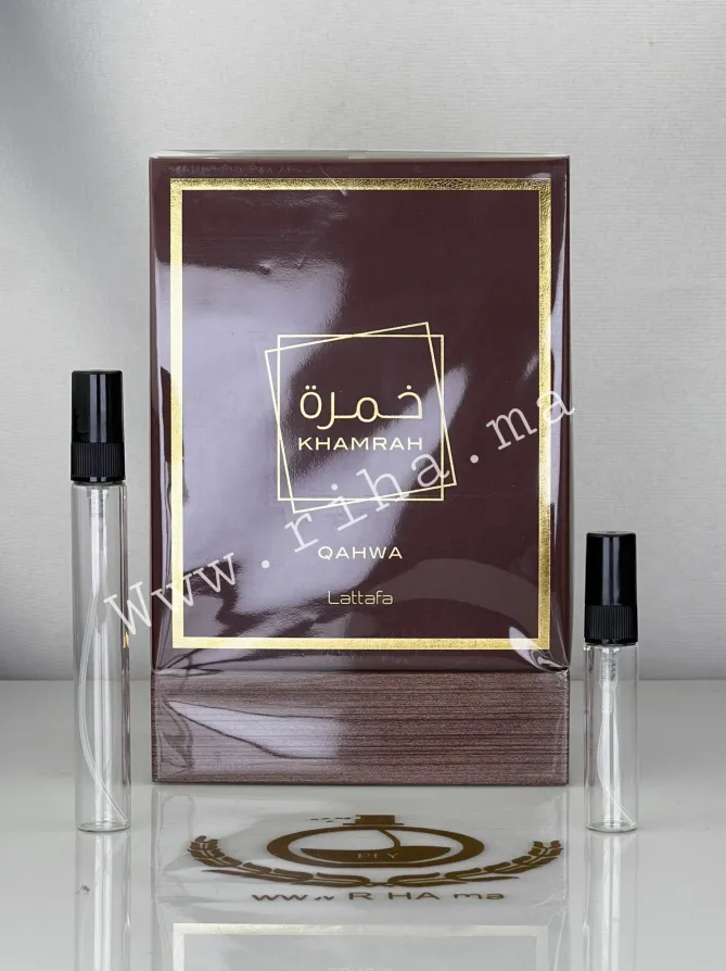 Decantage-Khamrah-Qahwa-Lattafa-Perfumes-eau-de-toilette-pour-homme-et-femme Decantage Khamrah Qahwa Lattafa Perfumes eau de toilette pour homme et femme