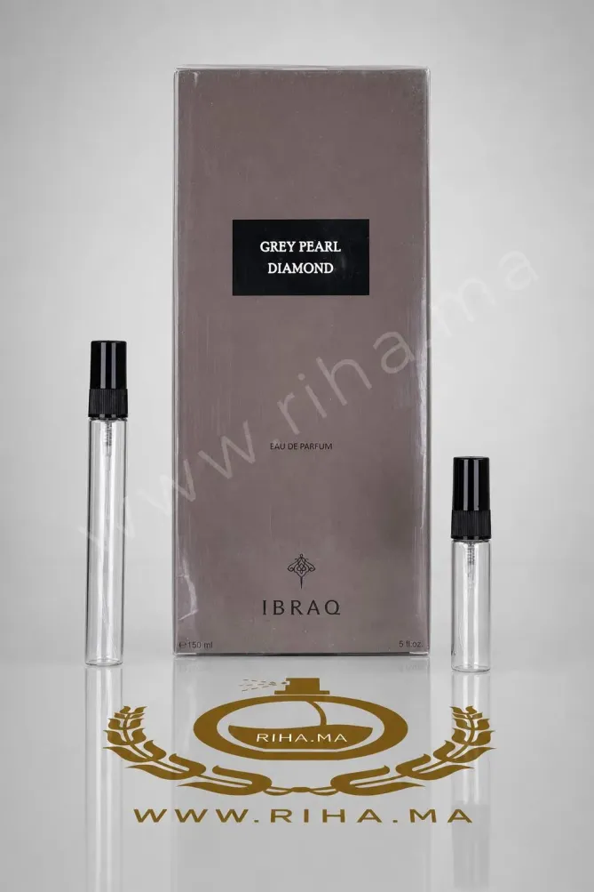Decantage Grey Pearl Diamond Ibrahim Al Qurashi Pour Homme et Femme