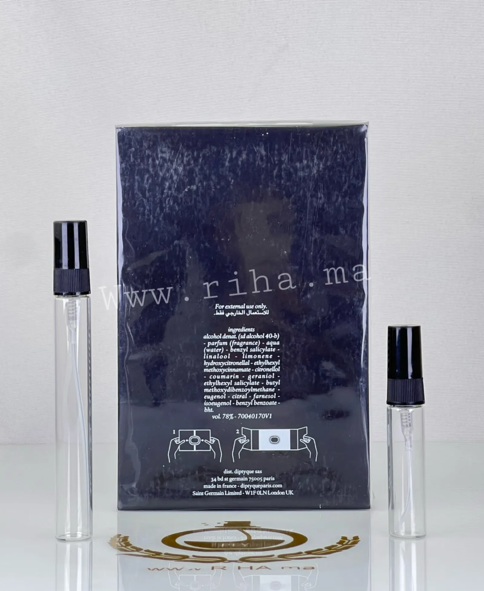 Eau de Minthé Diptyque pour homme (2) Decantage Eau de Minthé Diptyque Eau de Parfum Pour Homme Authentic