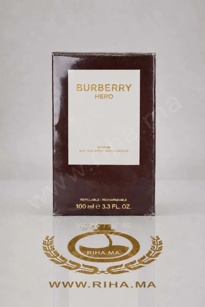 Burberry Hero Parfum Pour Homme 100 ML Authentic Burberry Hero Parfum Pour Homme 100 ML Authentic