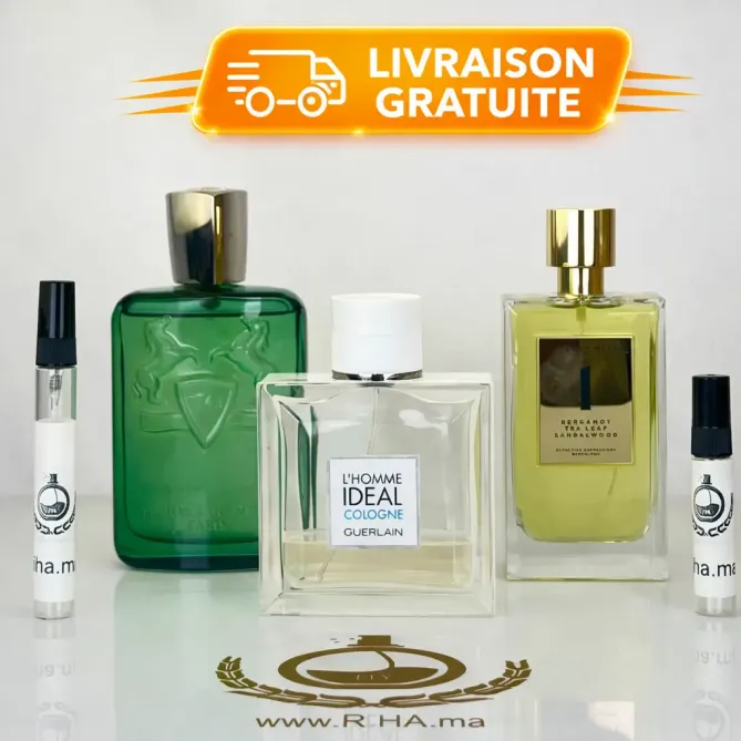 homme ideale Pack Décantage Promo Homme Rosendo Mateu Nº 1 + Parfums de Marly Greenley Eau de Parfum + Guerlain L’Homme Idéal Cologne Authentic