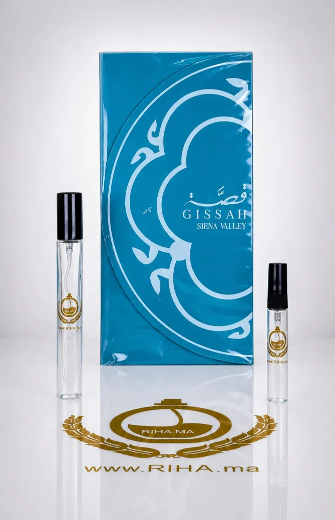 Decantage Siena Valley Gissah Eau de Parfum Authentic Flacon décantage Siena Valley Gissah Eau de Parfum original Maroc