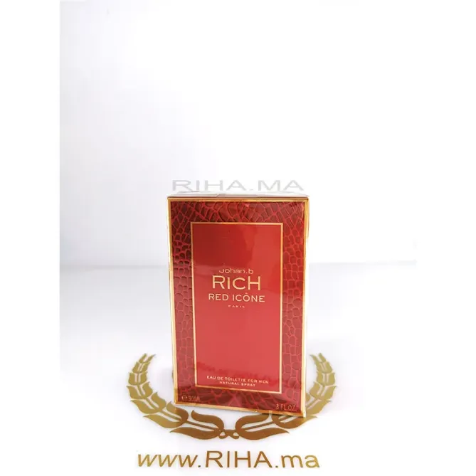 Rich red Icone-Johan.B Johan-b - parfum Maroc