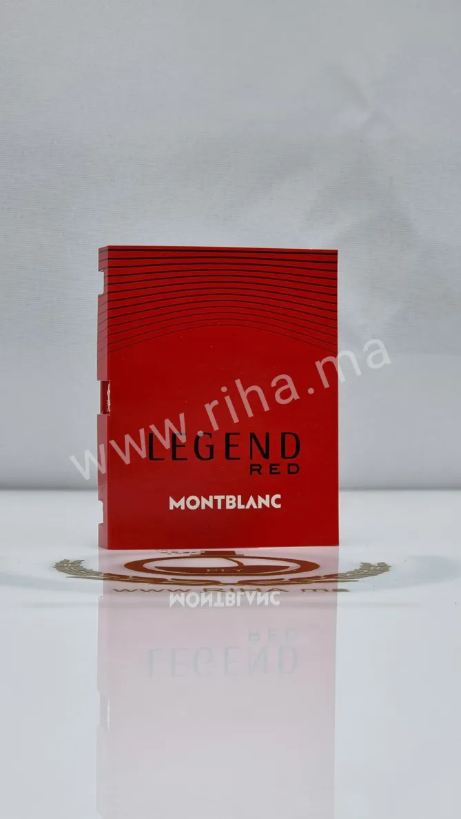 Legend Red Montblanc Échantillons Parfum prive Legend Red Montblanc Eau de parfum 1.5ml Mont Blanc - parfum Maroc
