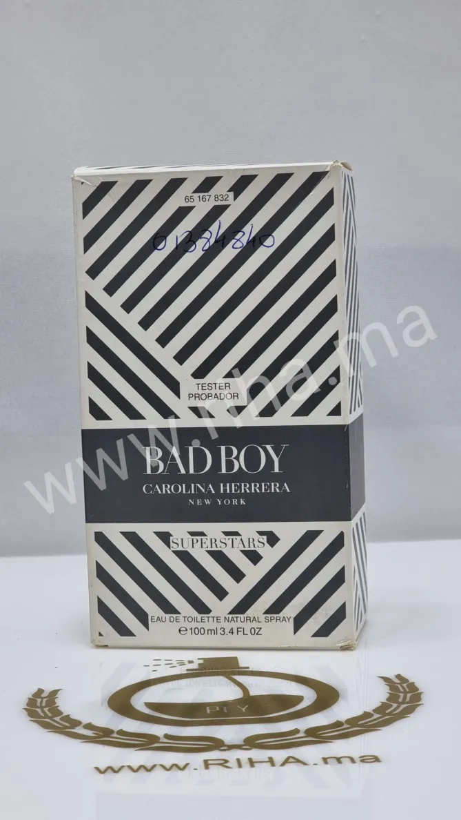 Bad Boy Superstars Tester Bad Boy Superstars Carolina Herrera Eau de Toilette Carolina Herrera - parfum Maroc