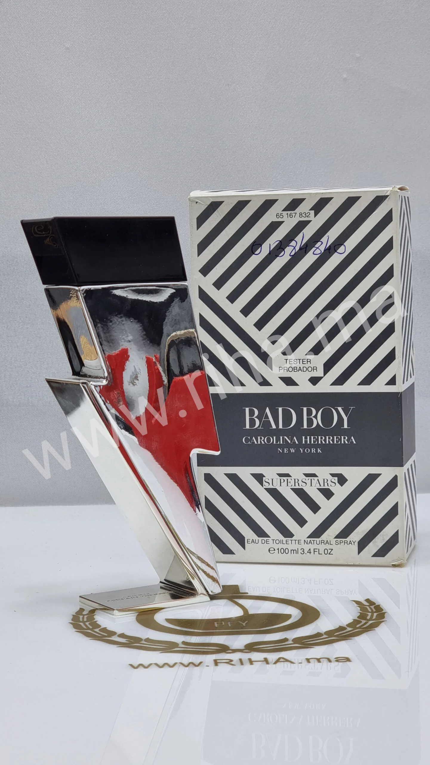 Bad Boy Superstars Tester Bad Boy Superstars Carolina Herrera Eau de Toilette Carolina Herrera - parfum Maroc