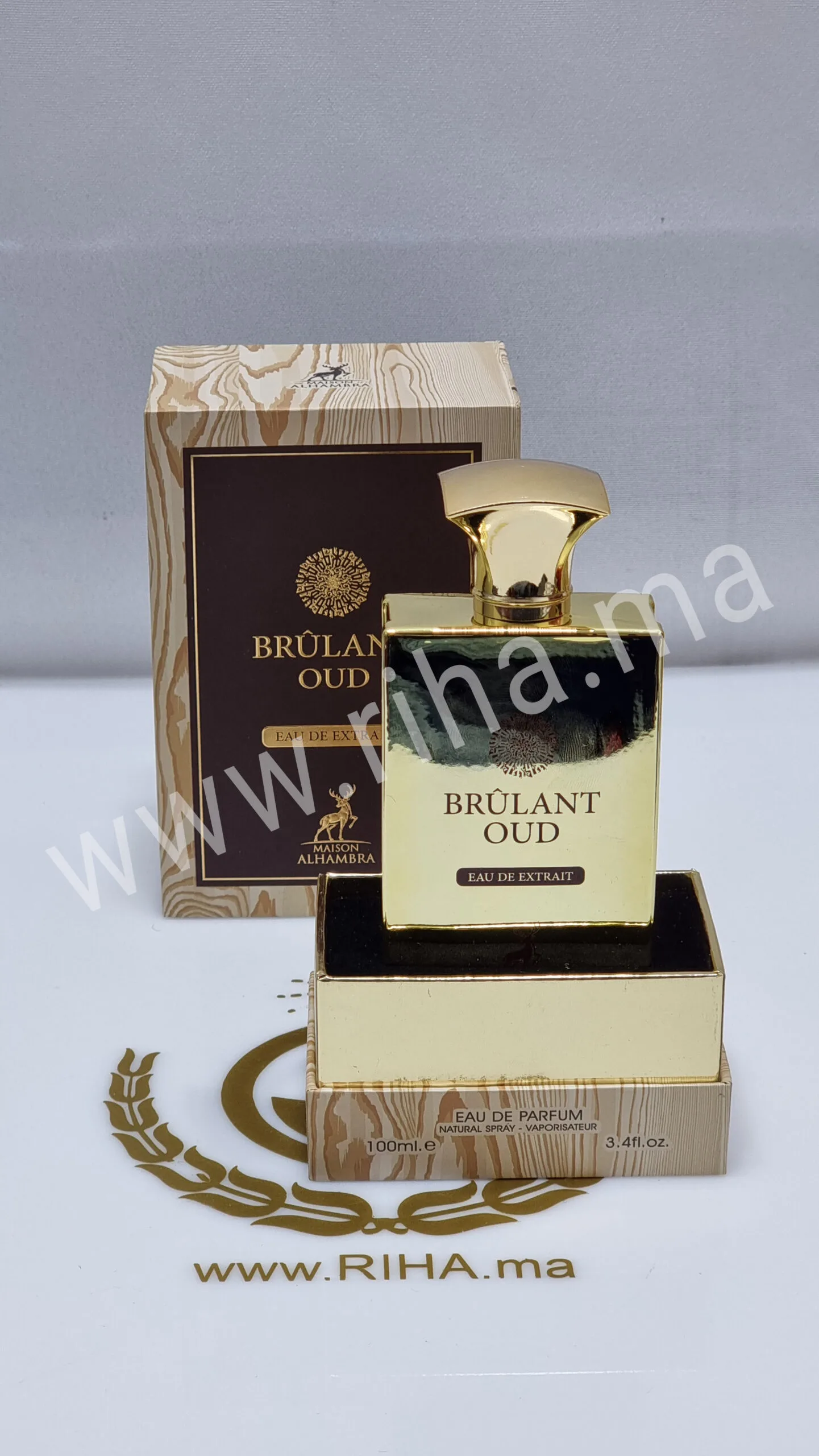 Brulant Oud Eau De Extrait Brulant Oud eau de extrait Maison al Hambra Eau de parfum alhambra - parfum Maroc