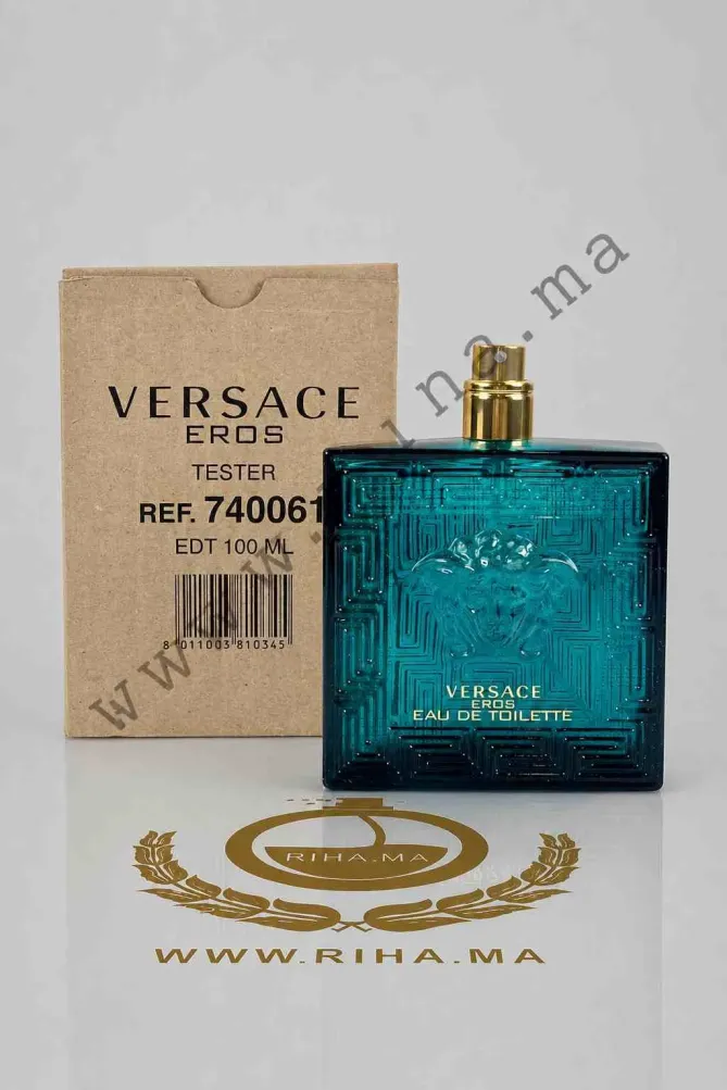 Tester versace eros eau de toilette pour homme 100ml Tester versace eros eau de toilette pour homme 100ml