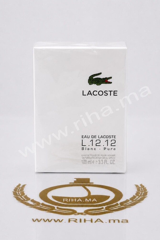 EAU DE LACOSTE L12.12 BLANC PURE LACOSTE EAU DE LACOSTE L12.12 BLANC PURE LACOSTE