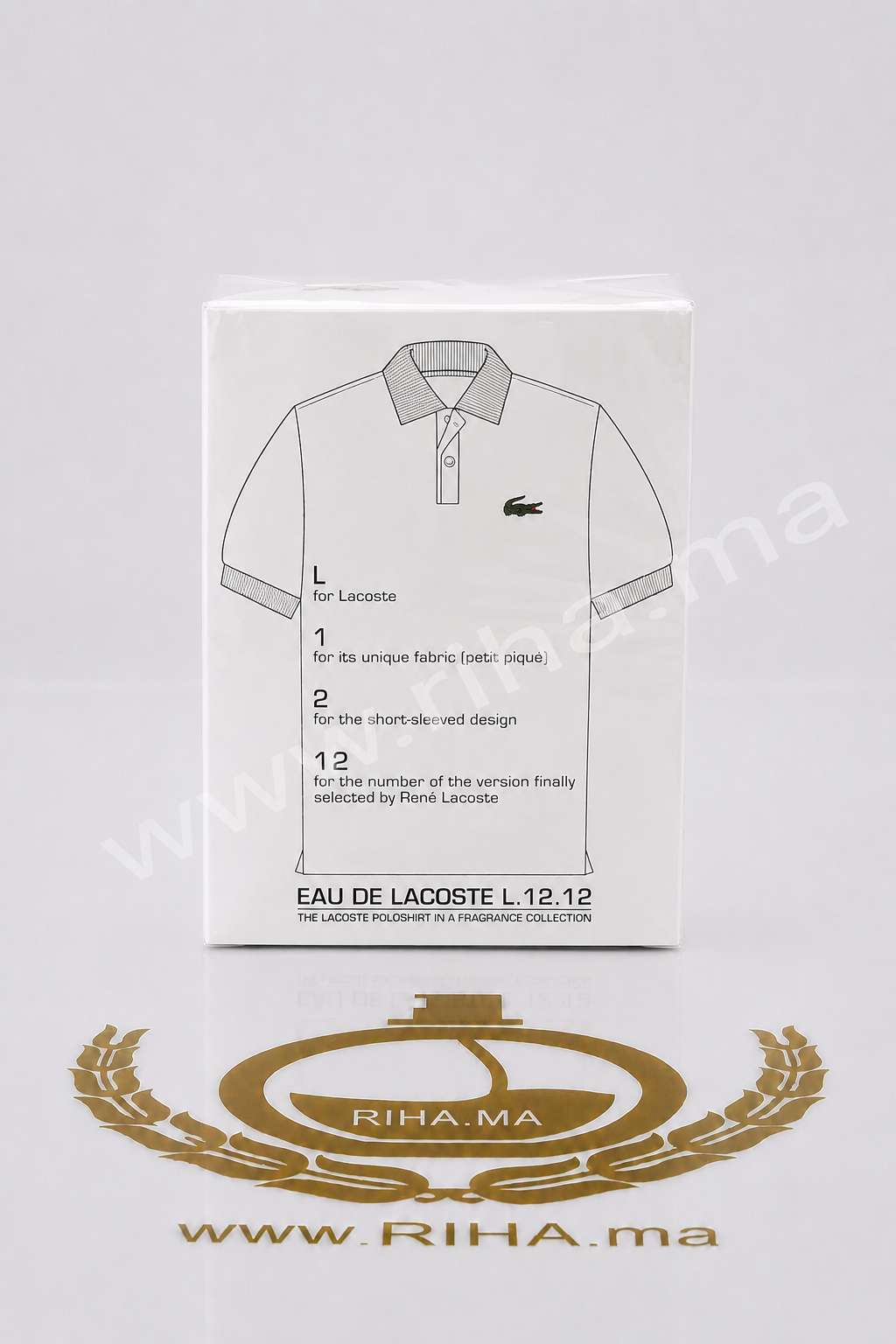 EAU DE LACOSTE L12.12 BLANC PURE LACOSTE EAU DE LACOSTE L12.12 BLANC PURE LACOSTE