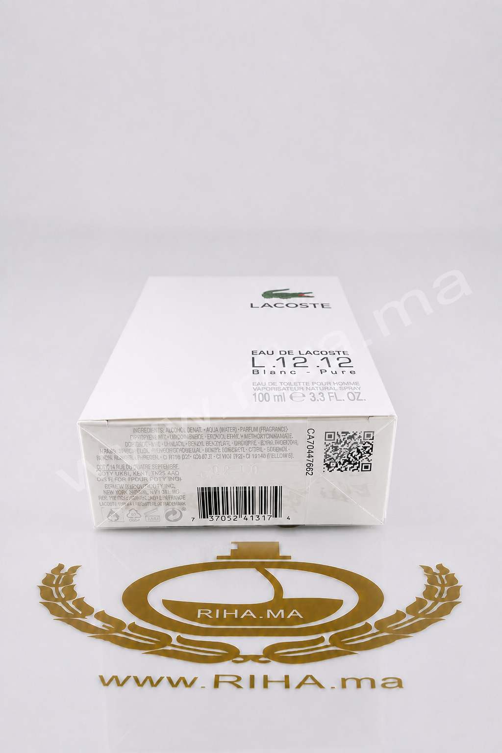 EAU DE LACOSTE L12.12 BLANC PURE LACOSTE EAU DE LACOSTE L12.12 BLANC PURE LACOSTE