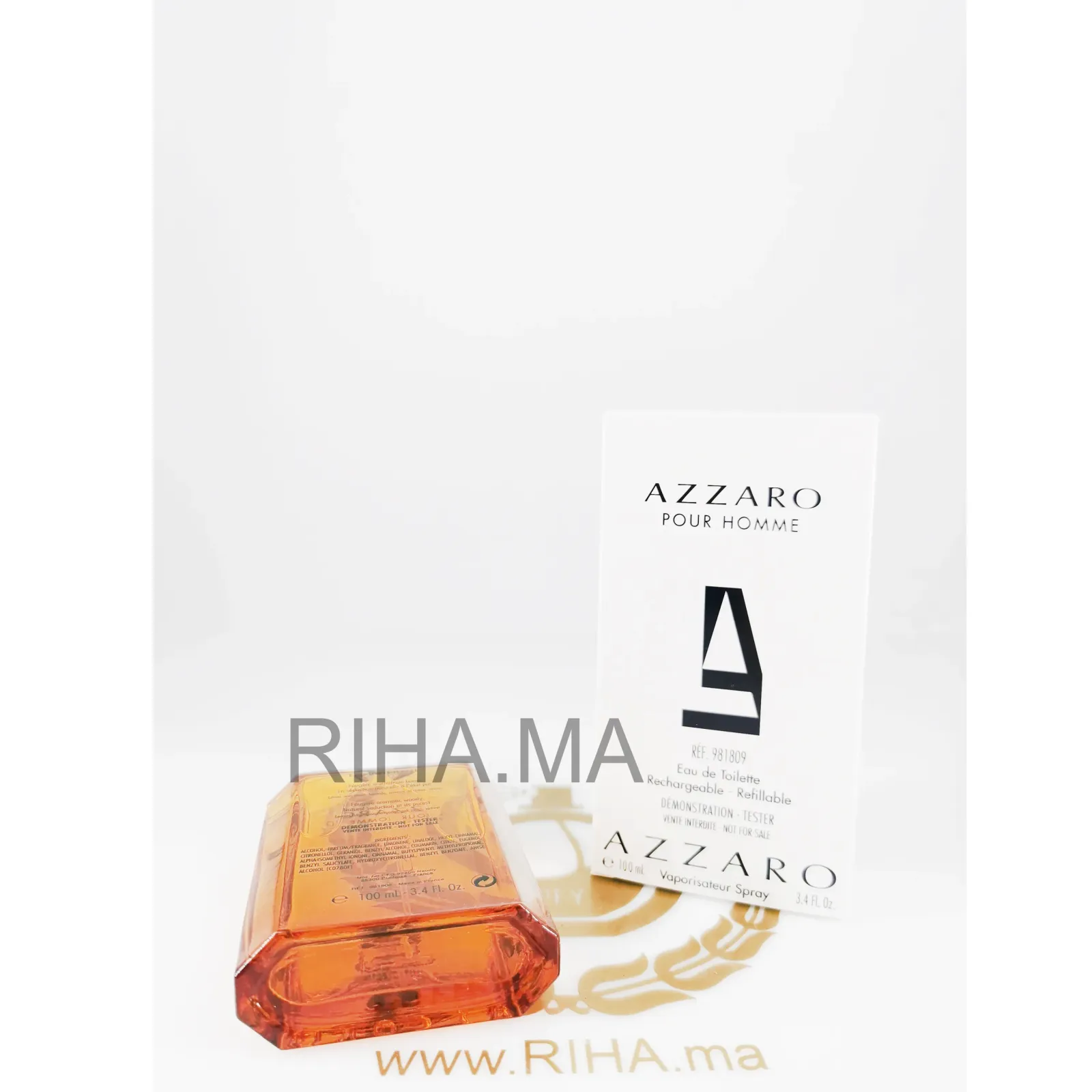 riha7 Azzaro pour homme eau de toilette -Azzaro Azzaro - parfum Maroc