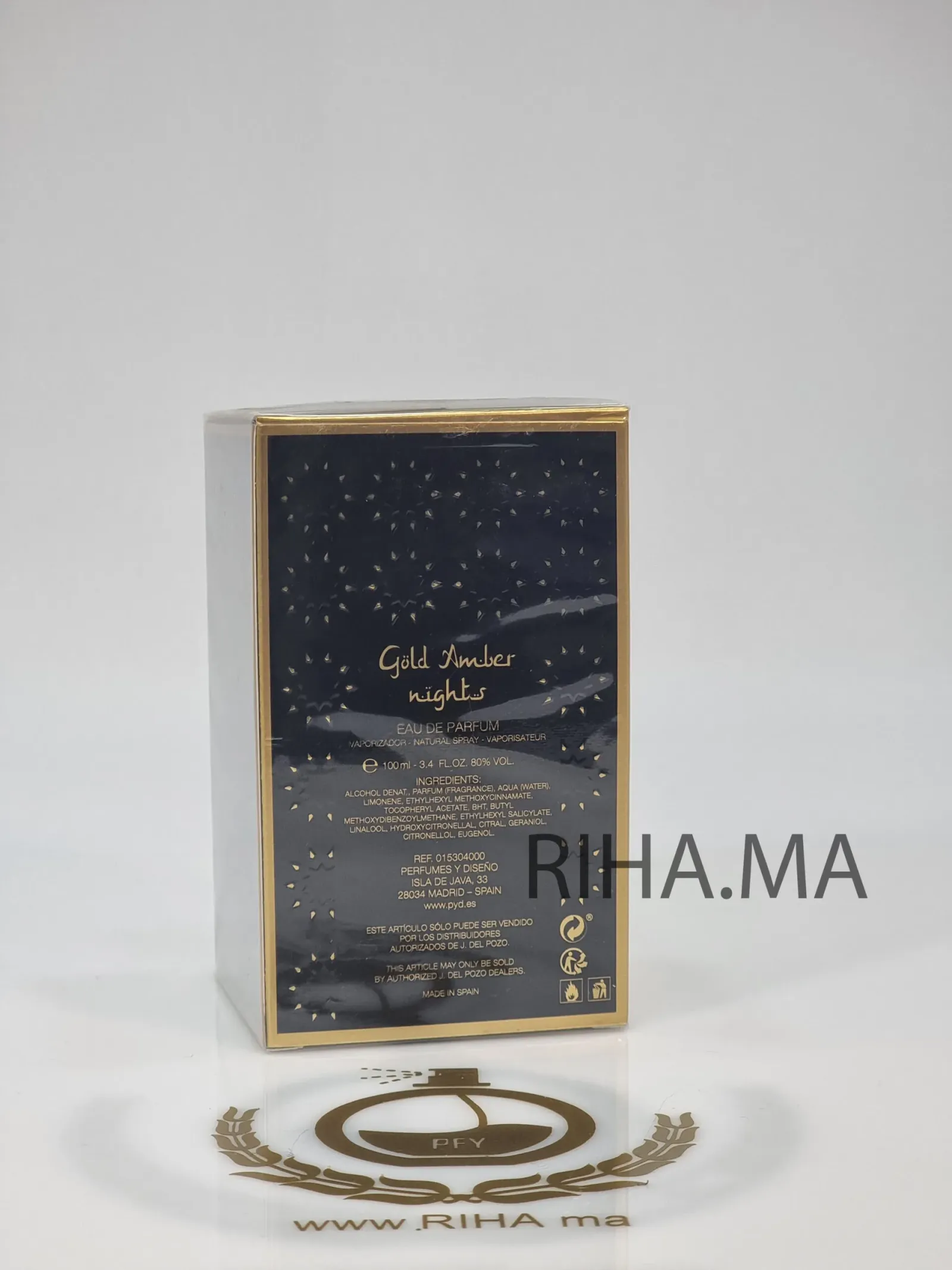 Gold Cedar Nights Gold Cedar Nights Jesus Del Pozo pour homme Jesus del pozzo - parfum Maroc