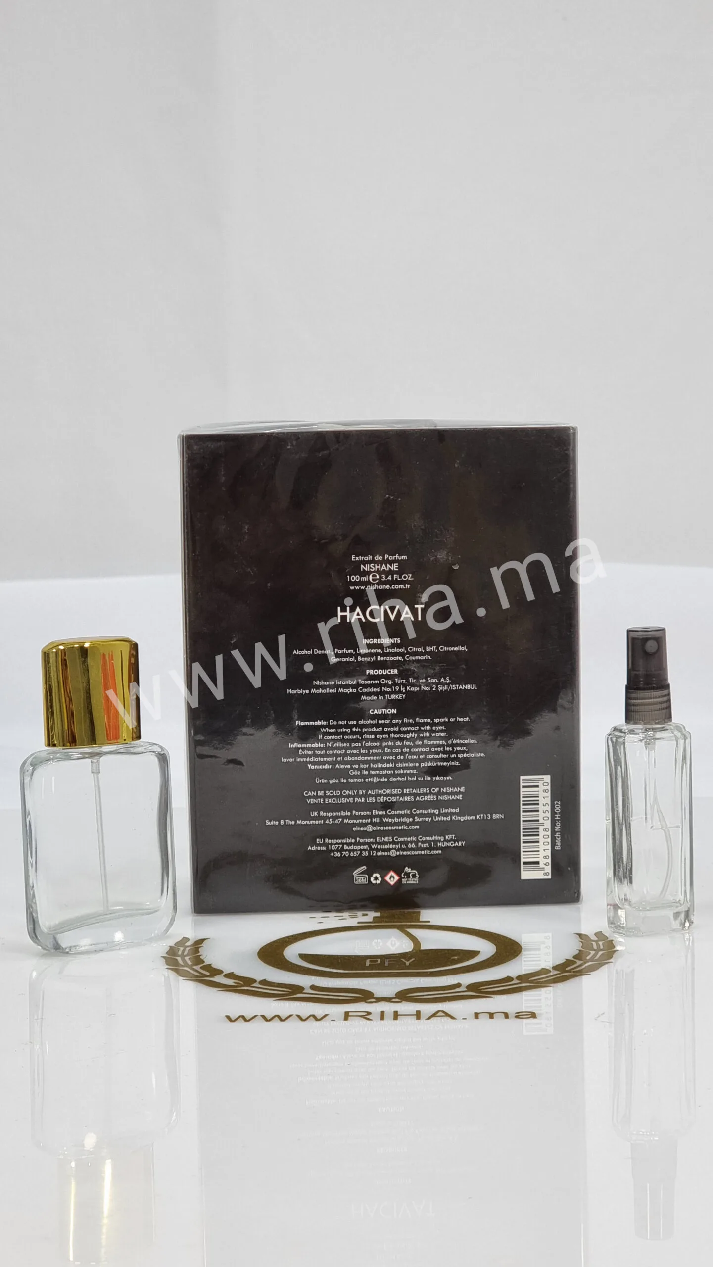 Hacivat Nishane Decantage Hacivat Nishane extrait de parfum Nishane - parfum Maroc