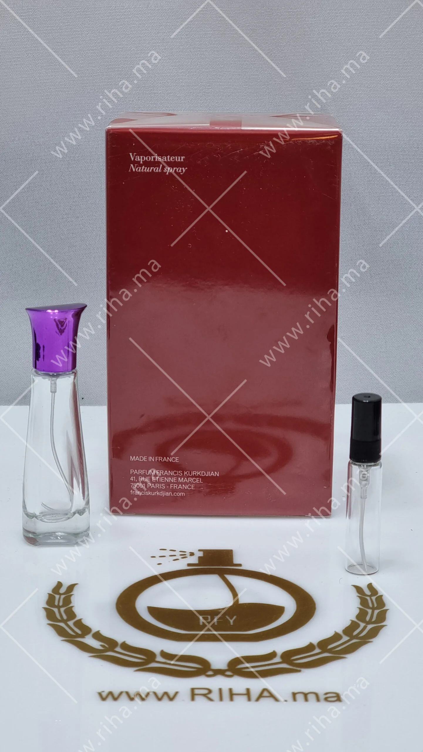 Baccarat Rouge 540 Decantage Baccarat Rouge 540 Extrait de Parfum Maison Francis Kurkdjian Maison Françis Kurkdjian - parfum Maroc