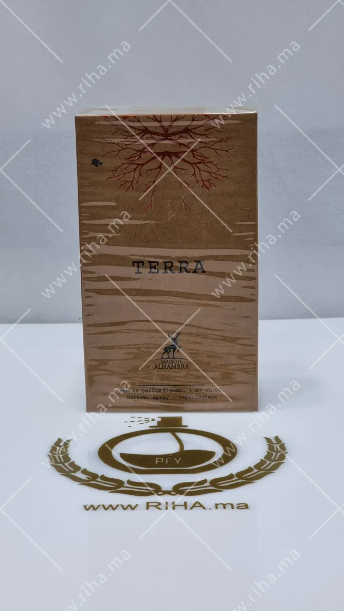 Terra Terra Al Hambra 50ml Eau de Parfum alhambra - parfum Maroc