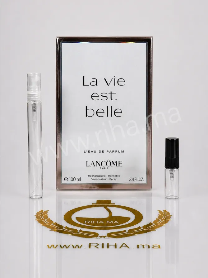 a-Vie-Est-Belle- Decantage Lancôme La Vie Est Belle Eau de Parfum prix Maroc