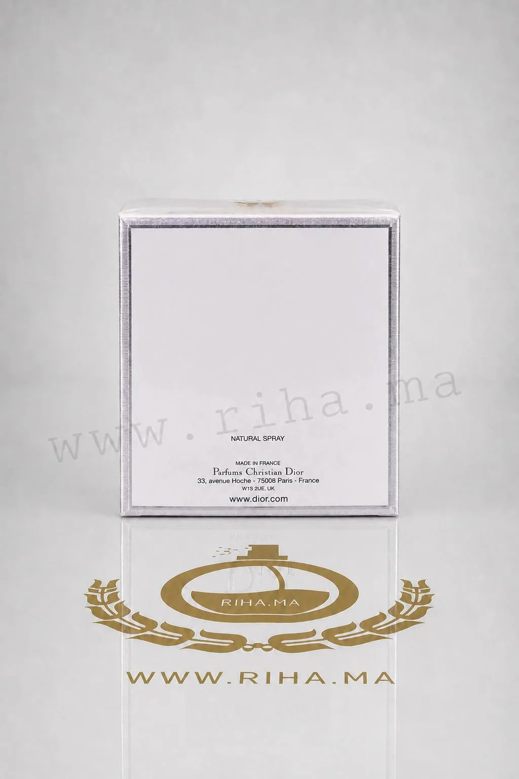 Miss Dior Parfum Pour Femme 120ML Authentic — photo 2 Flacon de parfum miss dior élégant sur fond doré — vue 2