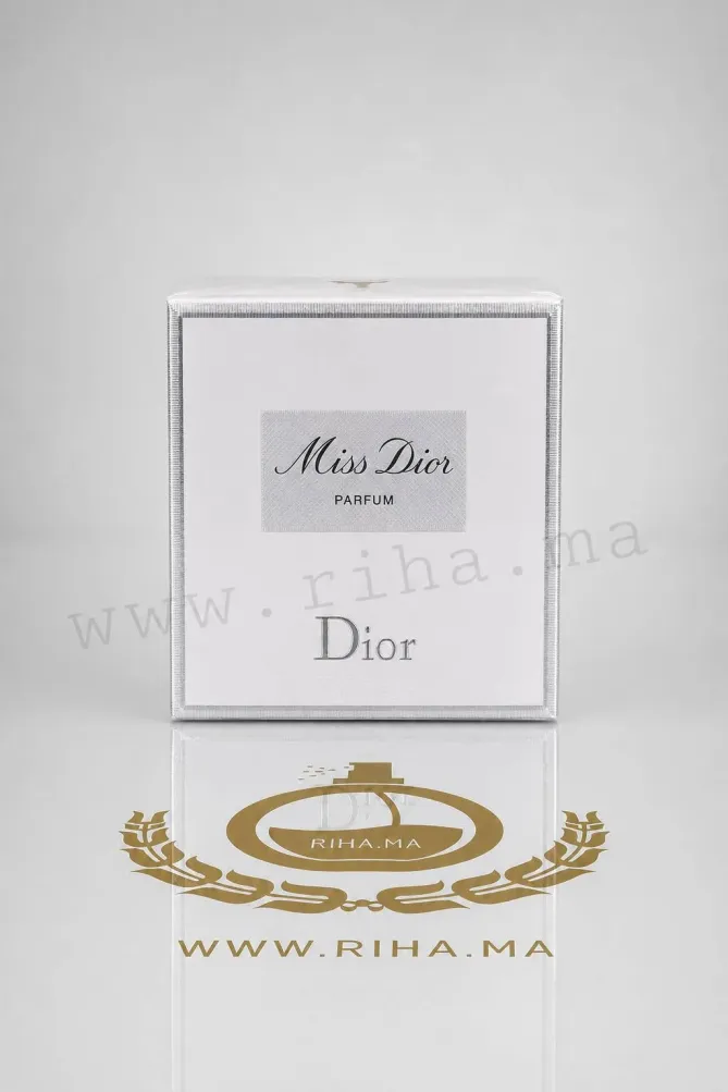 Miss Dior Parfum Pour Femme 120ML Authentic Flacon de parfum miss dior élégant sur fond doré
