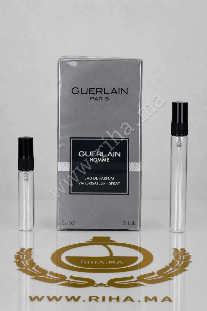 Decantage Guerlain Homme Eau de Parfum Guerlain pour homme decantage guerlain homme — Flacon décantage Guerlain Homme Eau de Parfum pour homme
