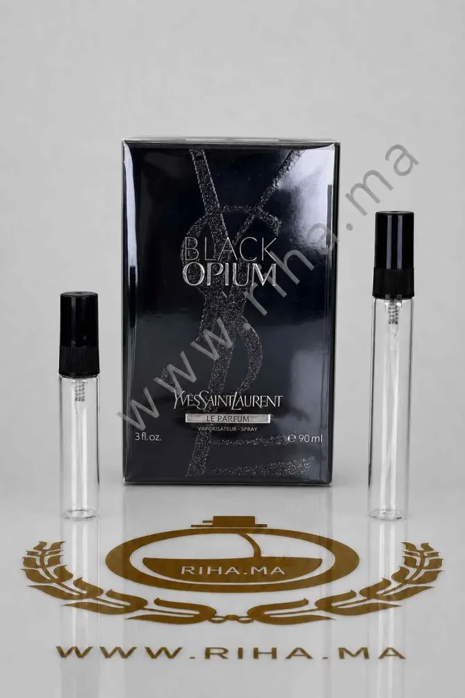Decantage Black Opium Le Parfum Yves Saint Laurent Pour Femme Authentic decantage black opium — Flacon décantage black opium le parfum yves saint laurent