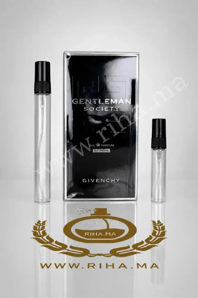 Decantage Gentleman Society Givenchy Eau De Parfum extrême pour homme decantage gentleman society givenchy — Flacon décantage Gentleman Society Givenchy boisé aromatique
