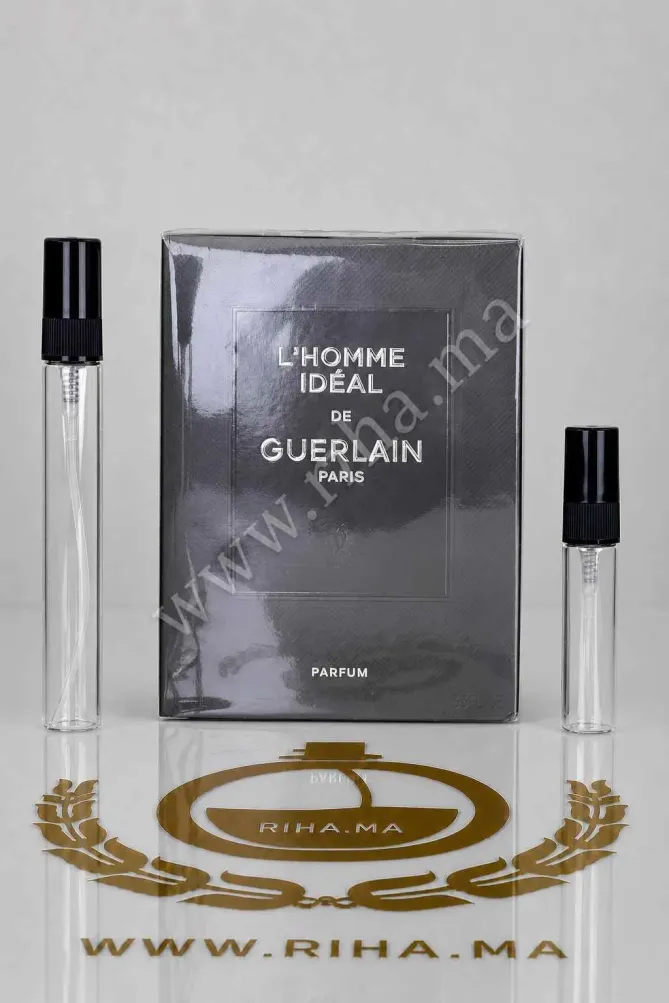 Decantage L'Homme Idéal Parfum Guerlain Pour Homme decantage lhomme ideal parfum — Flacon de décantage L'Homme Idéal Parfum Guerlain pour homme