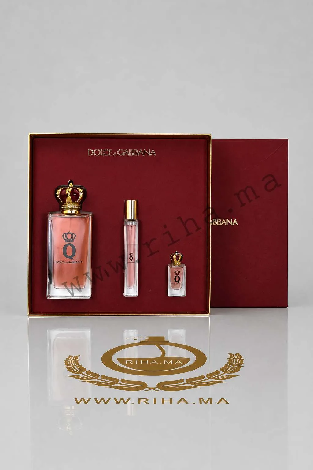 Q by Dolce & Gabbana Dolce&Gabbana Eau De Parfum Pour Femme 100ml — photo 2 Flacon de Q by Dolce Gabbana Dolce&Gabbana eau de parfum pour femme 100ml — vue 2