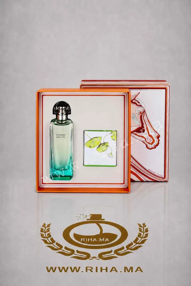 Coffret Un Jardin Sur Le Nil Hermès Eau de Toilette Pour Femme 100 ML Authentic Coffret un jardin sur le nil hermes eau de toilette femme 100 ml