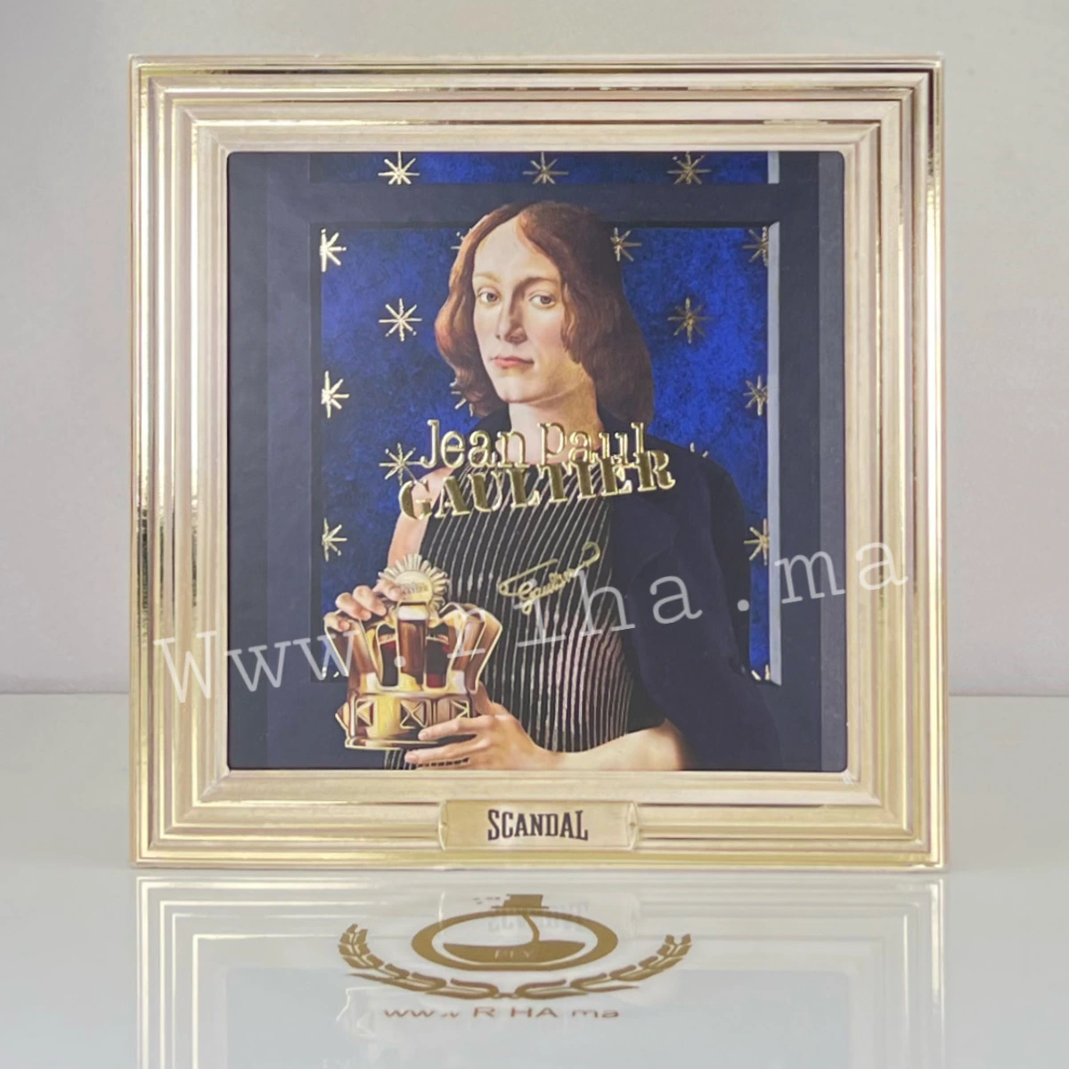 Coffret Scandal Jean Paul Gaultier Eau de Toilette Pour Homme 100 ML Authentic — photo 2 Coffret scandal jean Paul Gaultier eau de toilette homme flacon bleu — vue 2