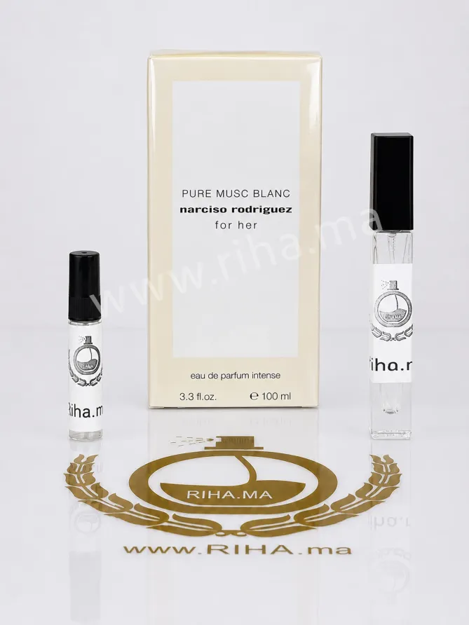 Pure Musc Blanc Décantage – Narciso Rodriguez Flacon de décantage Pure Musc Blanc Narciso Rodriguez