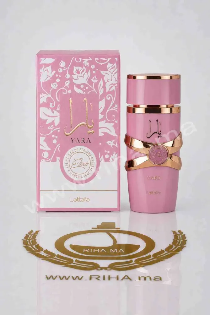 IMG_1455 Yara Elixir Lattafa Eau de Parfum Pour Femme 100ml parfum original Authentic au Maroc chez RIHA.ma