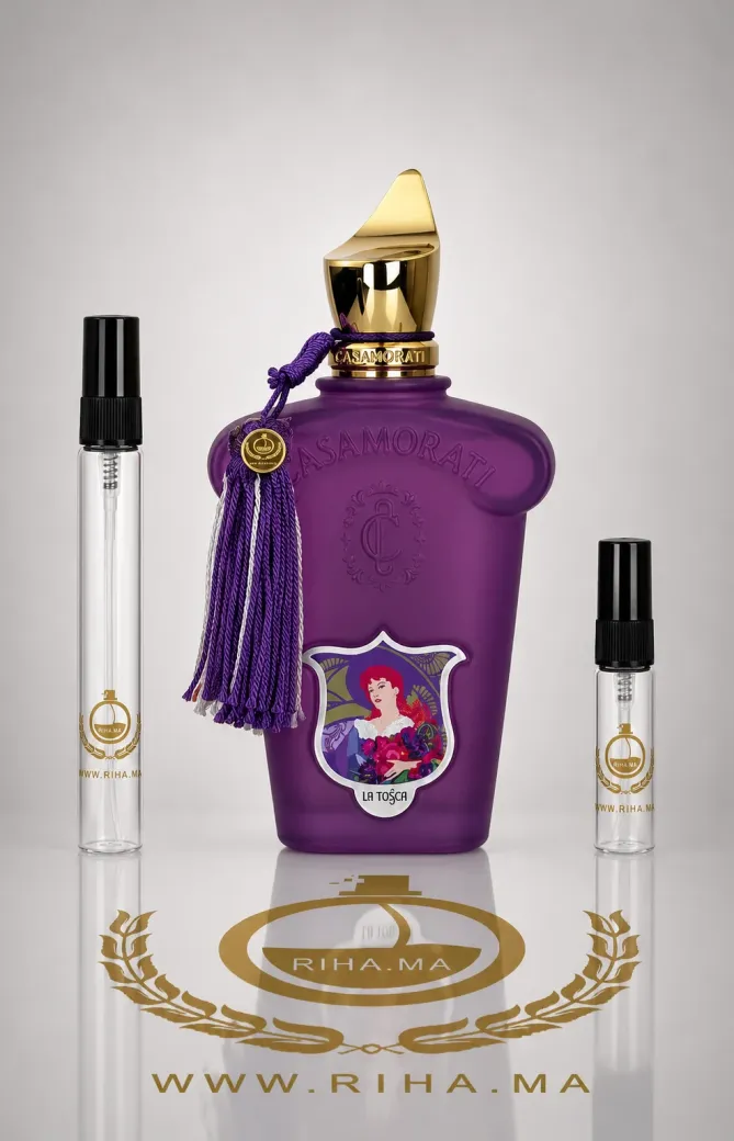 Decantage La Tosca Xerjoff Pour Femme decantage la tosca xerjoff — Flacon de décantage La Tosca Xerjoff pour femme, format 10ml