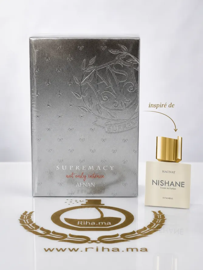 Supremacy Not Only Intense eau de parfum 100ml - Afnan inspiré de Nishane Hacivat Supremacy Not Only Intense eau de parfum 100ml - Afnan inspiré de Nishane Hacivat — parfum de luxe au Maroc