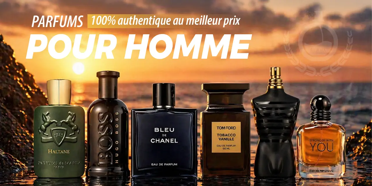 Riha.ma | Vente de Parfum Original Au Maroc Pour Homme Et Femme 10 parfum homme au maroc banner riha.ma