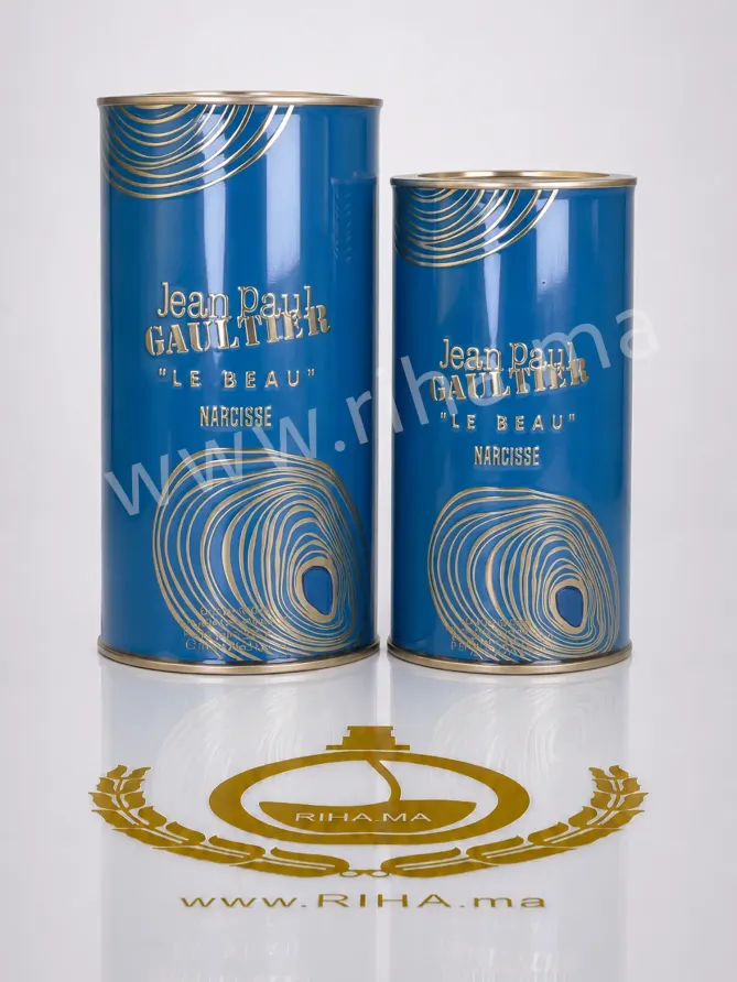 Le Beau Narcisse Jean Paul Gaultier Eau de Parfum Homme Flacon beau narcisse Jean Paul Gaultier eau de parfum homme fond tropical lumineux