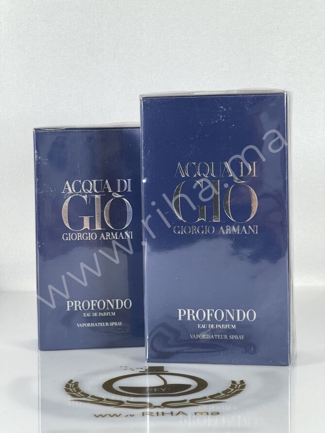 ACQUA DI GIÒ PROFONDO Prix maroc